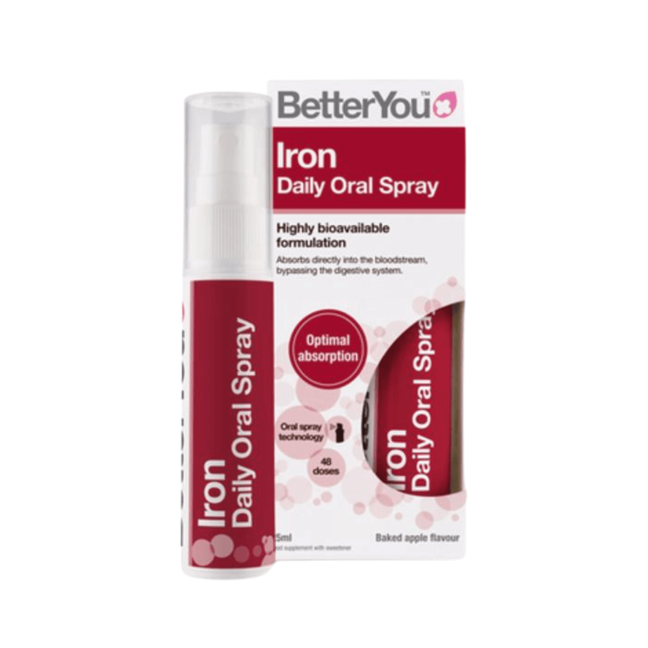 Iron 5 Oral Spray L/25ml BETTERYOU Bổ sung sắt dạng xịt trẻ 6 tháng+