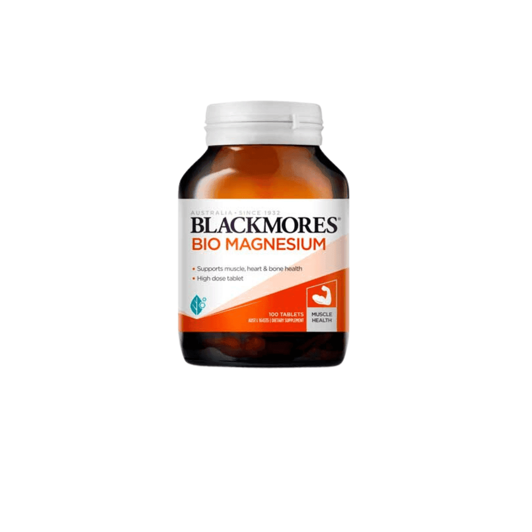 Bio Magnesium L/100v BLACKMORES Giảm Chuột Rút, Tăng Cường Cơ Bắp