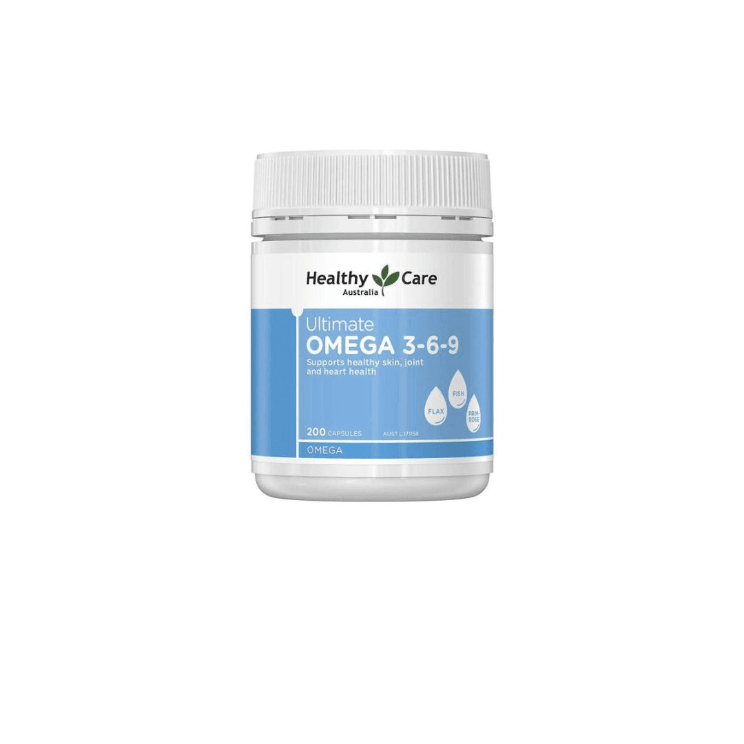 Omega369 L/200v HEALTHY CARE Đẹp Da, Tốt Cho Tim Mạch, Não Bộ