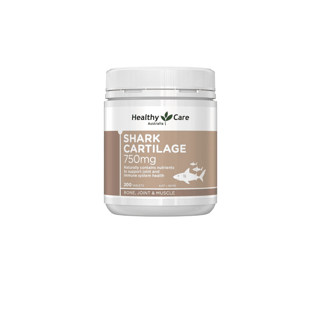 Shark Cartilage L/200v HEALTHY CARE Sụn Cá Mập Bổ Khớp