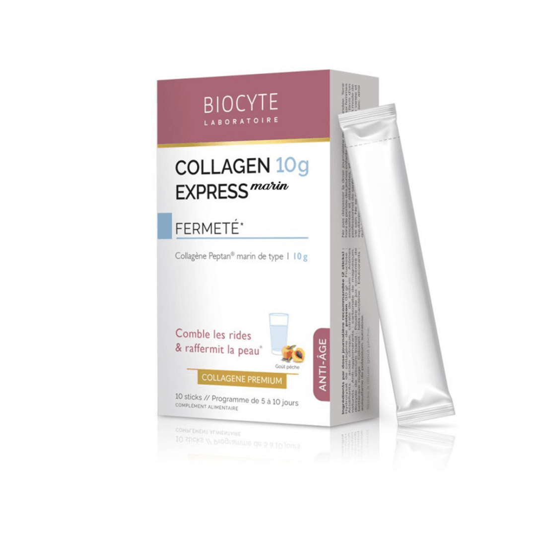 Collagen Express Marin H/10 gói BIOCYTE Bột Collagen Peptide 5000mg chống lão hóa