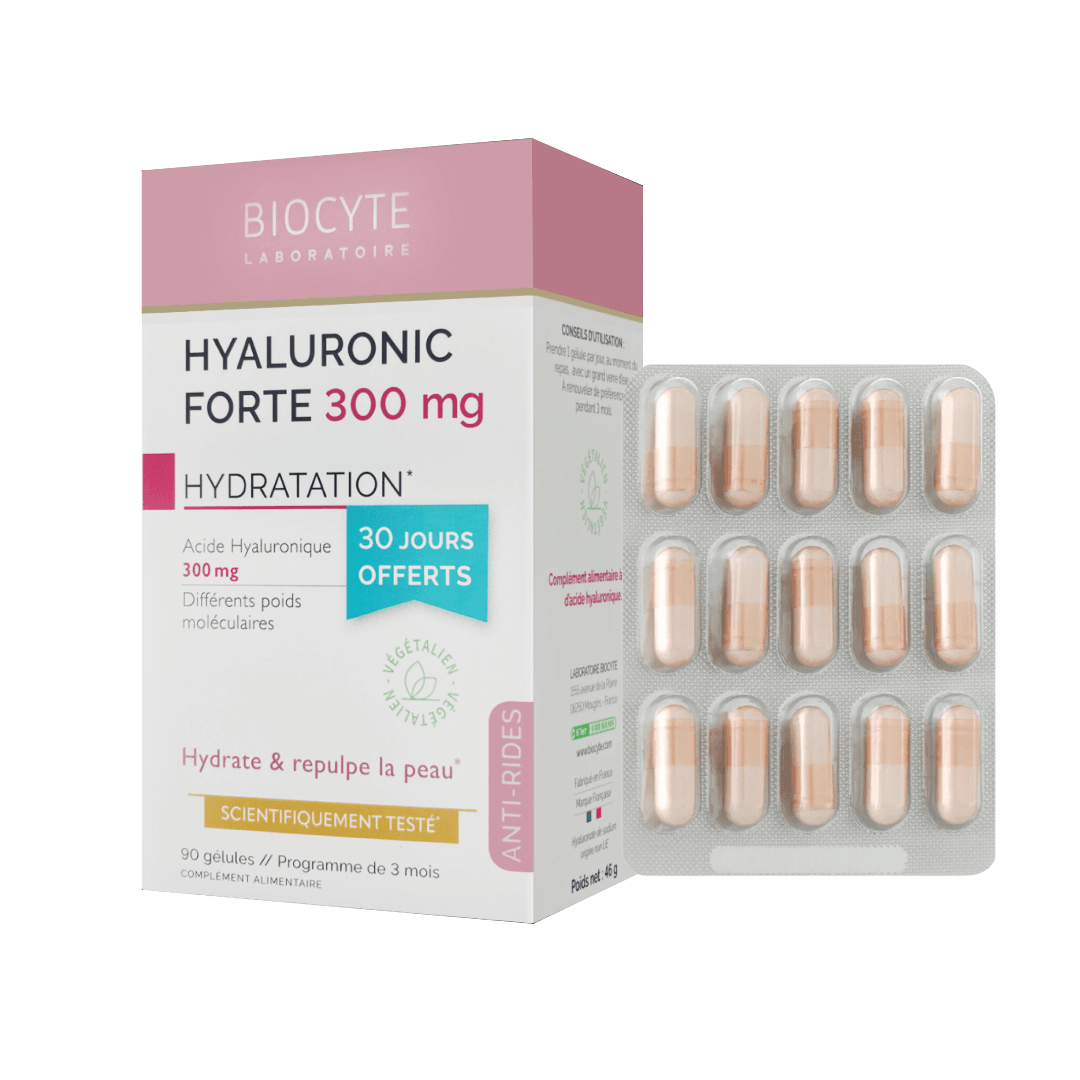 Hyaluronic Forte H/30v BIOCYTE Viên uống bổ sung Hyaluronic Acid 300mg