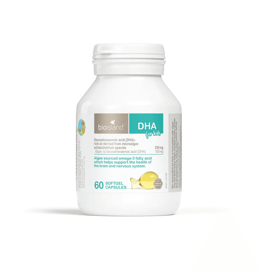 DHA For Kids H/60V BIO ISLAND Bổ sung DHA cho trẻ