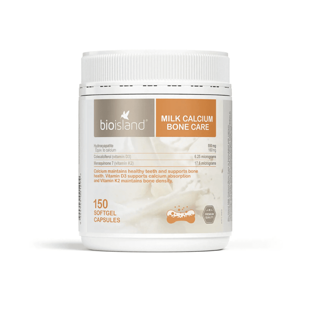 Milk Calcium Bone Care H/150V BIO ISLAND Bổ sung canxi cho mẹ bầu