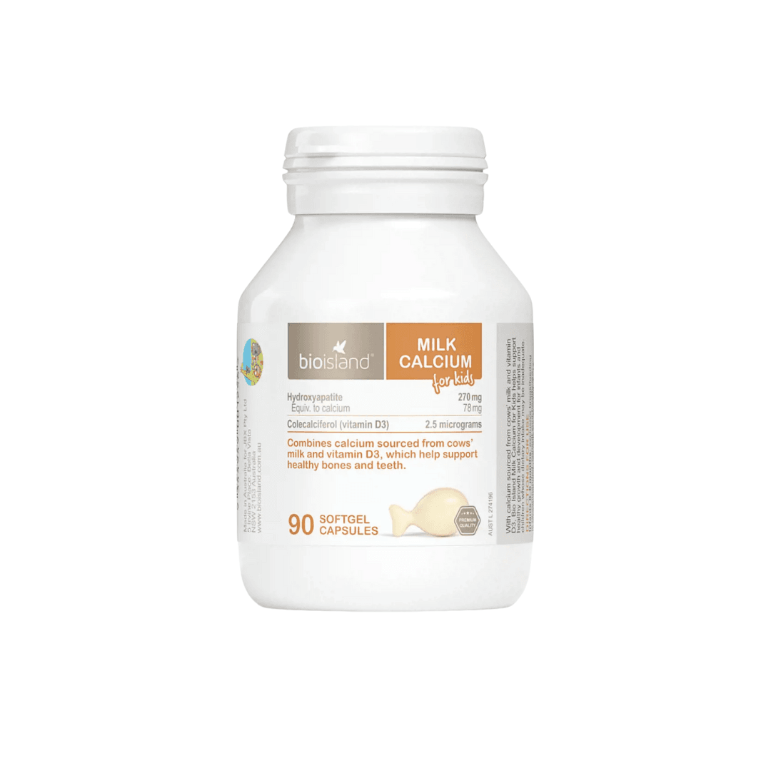 Milk Calcium For Kids H/90V BIO ISLAND Viên bổ sung canxi cho trẻ