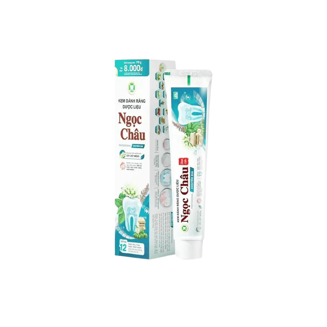 Kem Đánh Răng Ngọc Châu Chuyên Gia H/170g HOA LINH Ngừa chảy máu chân răng