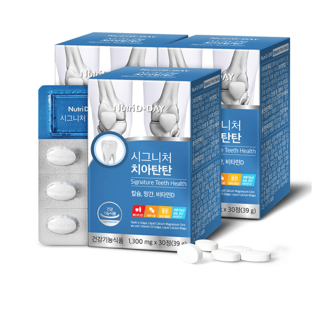 Canxi Signature H/30V NUTRI D-DAY Giúp xương, răng chắc khỏe, giảm nguy cơ loãng xương