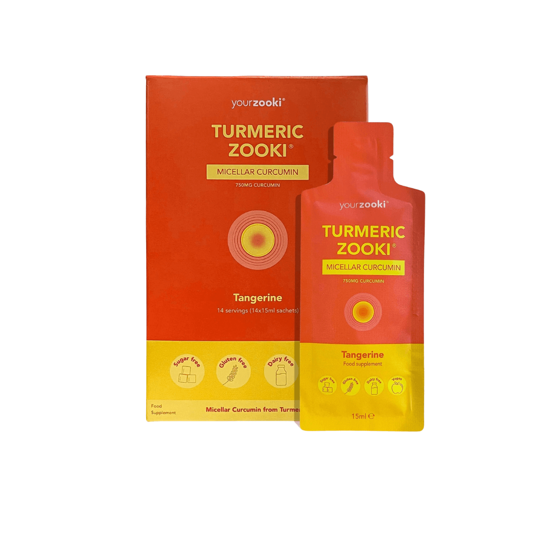 Turmeric Liquid Liposomal H/14 gói ZOOKI hỗ trợ kháng viêm & bảo vệ gan